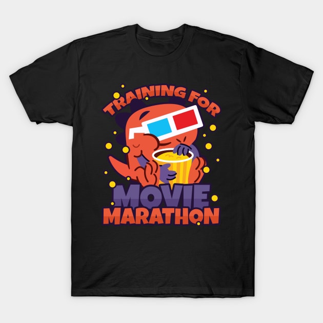 Dinosaur Training for Movie Marathon T-Shirt by voidea